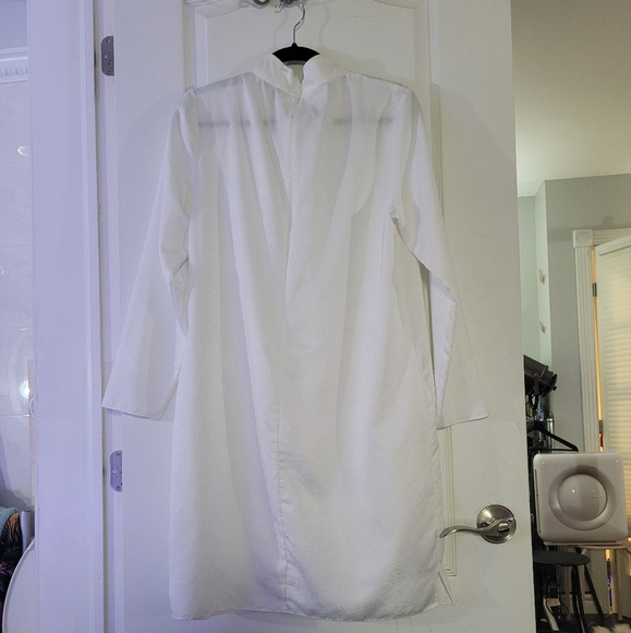 H Halston white shift dress - Picture 3 of 4